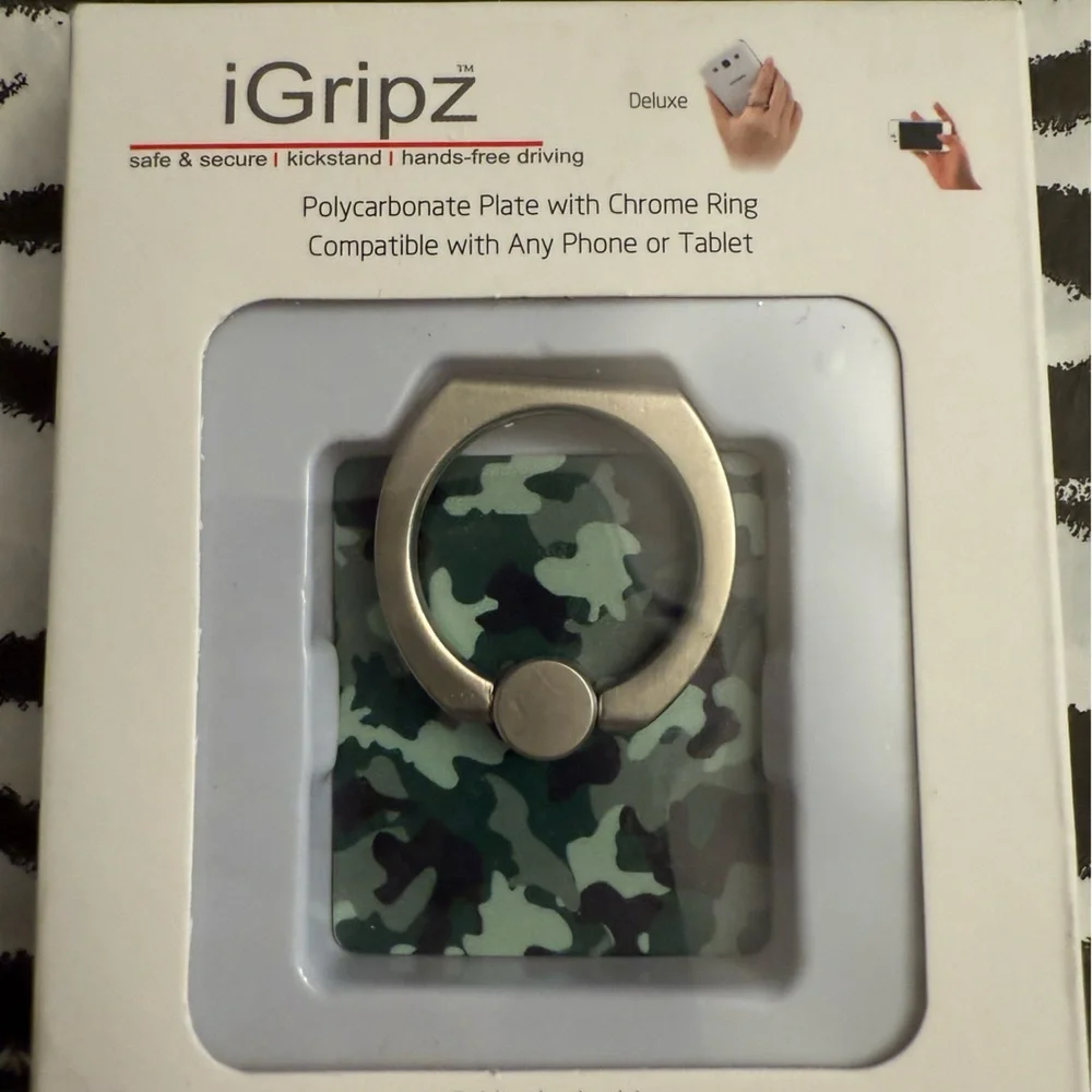 Cool Camouflage Phone Ring Holder